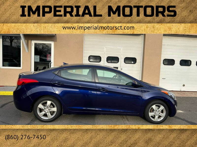 2012 Hyundai Elantra for sale at Imperial Motors in Plainville CT