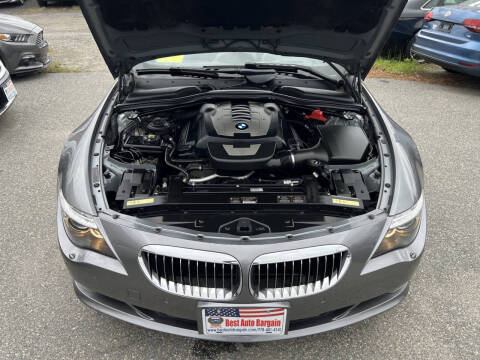 2008 BMW 6 Series 650i
