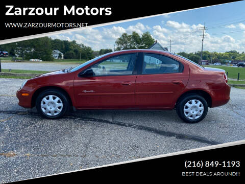 2001 Plymouth Neon