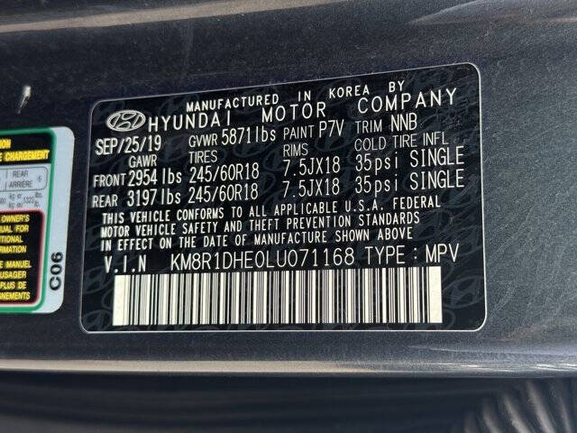 2020 Hyundai Palisade SE