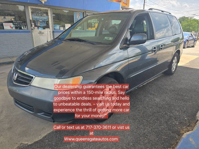 2003 Honda Odyssey for sale at QUEENSGATE AUTO SALES in York, PA