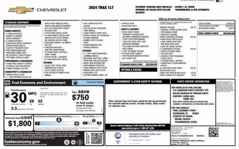 2024 Chevrolet Trax LT