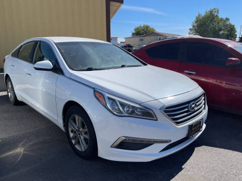 2015 Hyundai Sonata for sale at BELOW BOOK AUTO SALES in Idaho Falls ID