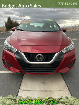 2021 Nissan Versa for sale at Budget Auto Sales in Carson City NV