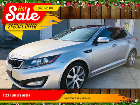 2012 Kia Optima for sale at Texas Luxury Auto in Cedar Hill TX