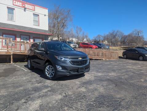 2021 Chevrolet Equinox for sale at CARS ON BUDGET in Joliet IL