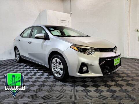 2014 Toyota Corolla for sale at Sunset Auto Wholesale in Tacoma WA