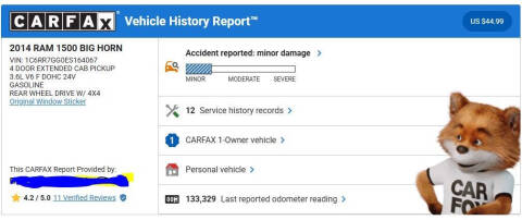 2014 RAM 1500 Big Horn