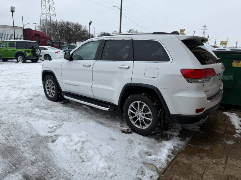 Used 2014 Jeep Grand Cherokee Limited with VIN 1C4RJFBGXEC441044 for sale in Detroit, MI