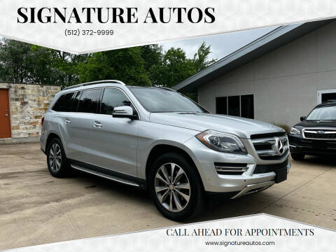 2015 Mercedes-Benz GL-Class for sale at Signature Autos in Austin TX