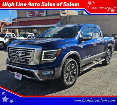 2020 Nissan Titan for sale at High Line Auto Sales of Salem in Salem NH