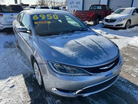 2015 Chrysler 200 for sale at JJ's Auto Sales in Independence MO