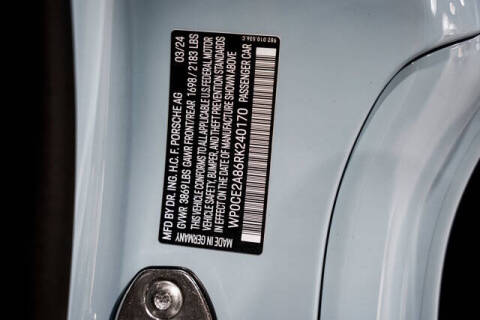 2024 Porsche 718 Boxster Spyder RS