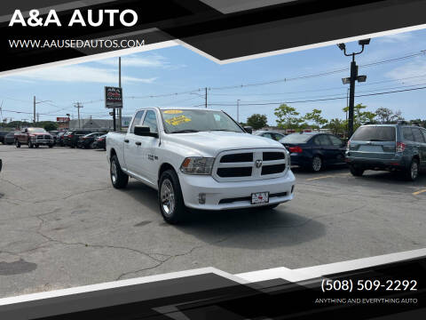 2013 RAM Ram Pickup 1500 for sale at A&A AUTO in Fairhaven MA