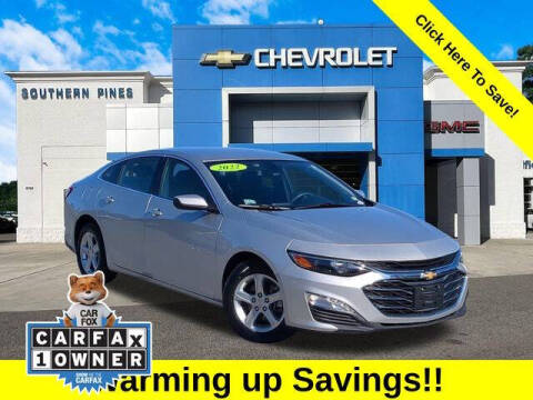2022 Chevrolet Malibu for sale at PHIL SMITH AUTOMOTIVE GROUP - SOUTHERN PINES GM in Southern Pines NC