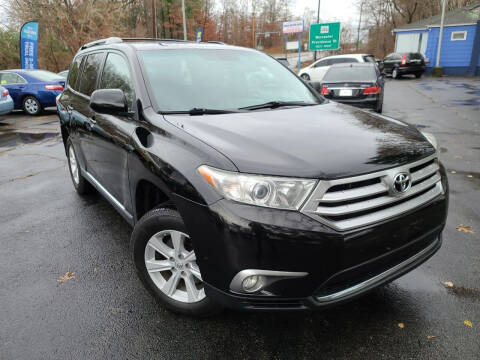 2012 Toyota Highlander for sale at Mass Motor Auto LLC in Millbury MA