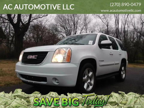 2007 GMC Yukon for sale at AC AUTOMOTIVE LLC in Hopkinsville KY