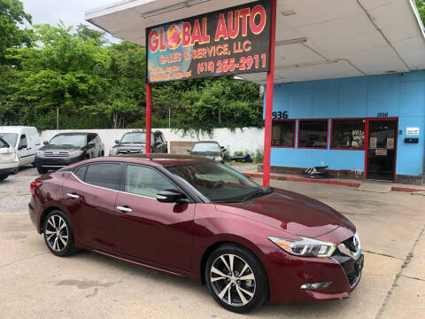 2017 Nissan Maxima for sale at Global Auto Sales and Service in Nashville TN