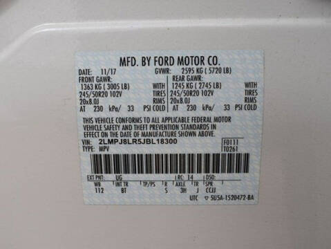 2018 Lincoln MKX Reserve