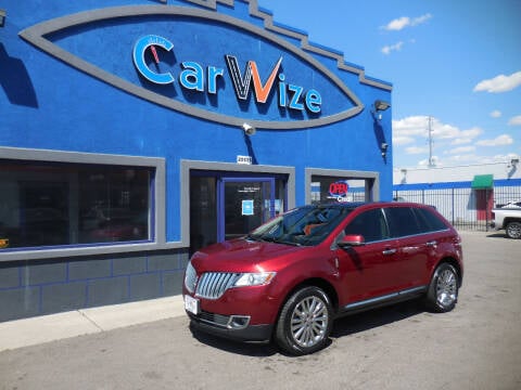 2015 Lincoln MKX for sale at Carwize in Detroit MI