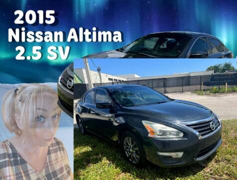 2015 Nissan Altima for sale at Car Girl 101 in Oakland Park FL