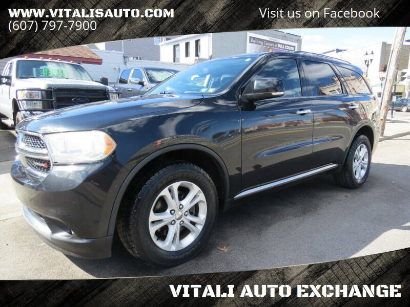 2013 Dodge Durango for sale at VITALI AUTO EXCHANGE in Johnson City NY