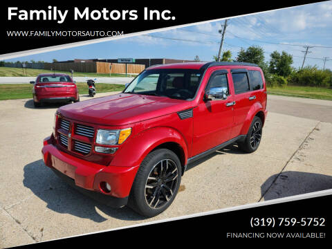 2011 Dodge Nitro for sale at Family Motors Inc. in Burlington IA