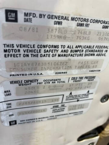 1981 Chevrolet Corvette