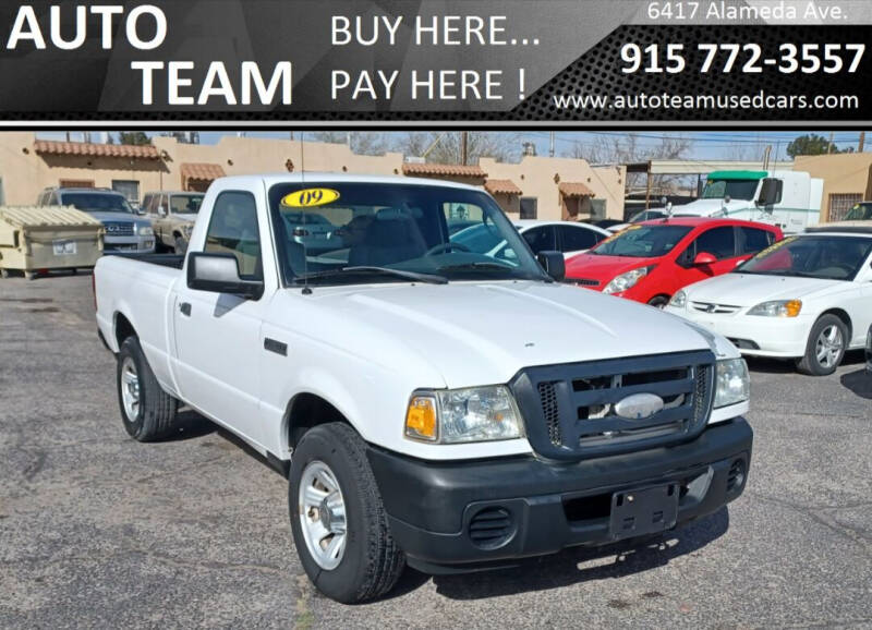2009 Ford Ranger for sale at AUTO TEAM in El Paso TX