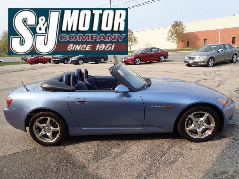 2002 Honda S2000 for sale at S & J Motor Co Inc. in Merrimack NH