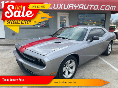 2014 Dodge Challenger for sale at Texas Luxury Auto in Cedar Hill TX