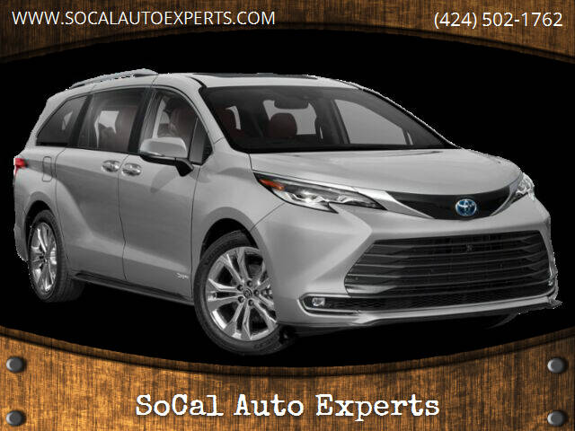2022 Toyota Sienna for sale at SoCal Auto Experts in Culver City CA