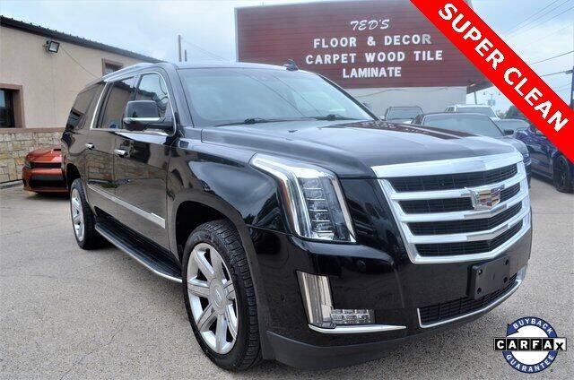 2018 Cadillac Escalade ESV for sale at LAKESIDE MOTORS, INC. in Sachse TX