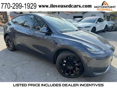 2021 Tesla Model Y for sale at Motorpoint Roswell in Roswell GA