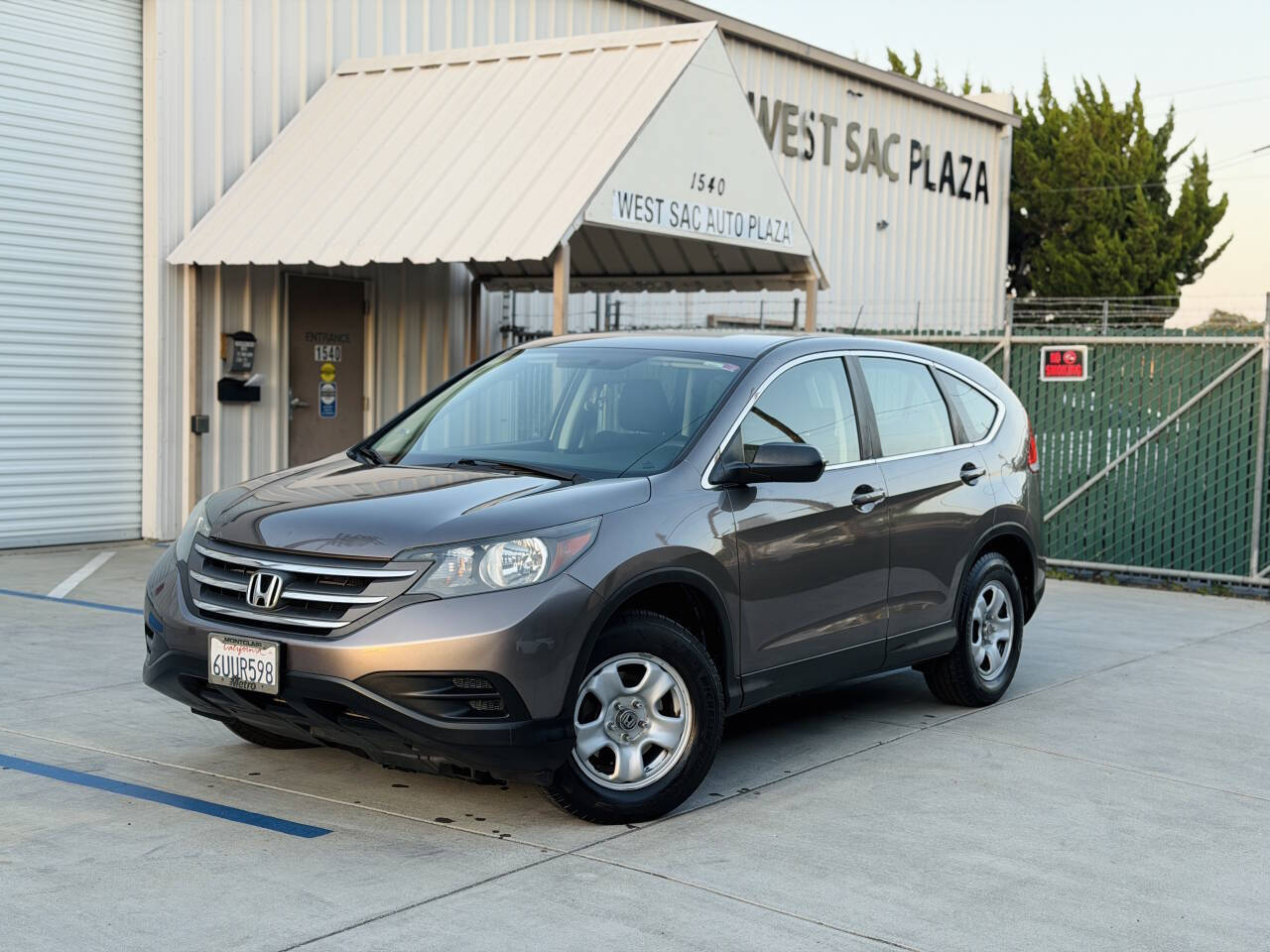 Gray 2012 Honda CR-V LX LX 4dr SUV 2