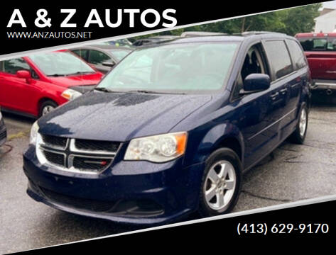 2013 Dodge Grand Caravan for sale at A & Z AUTOS in Westfield MA