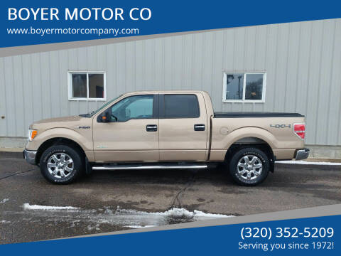 2014 Ford F-150 for sale at BOYER MOTOR CO in Sauk Centre MN