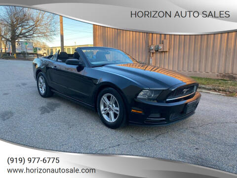 2014 Ford Mustang for sale at Horizon Auto Sales in Raleigh NC