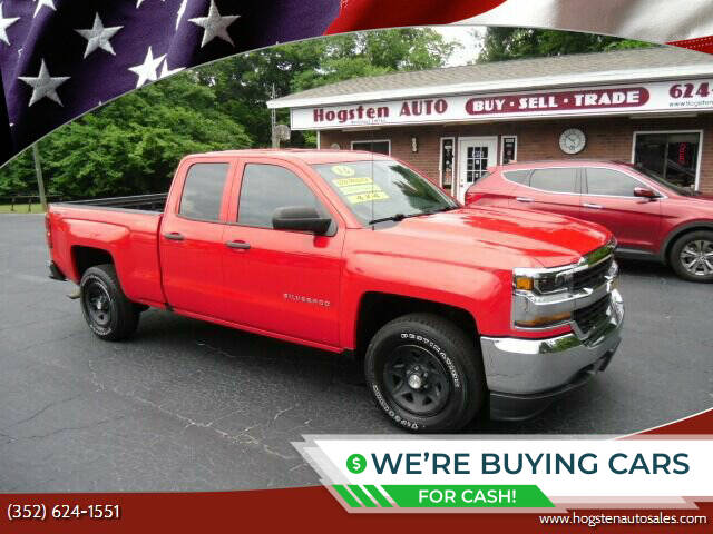 2016 Chevrolet Silverado 1500 for sale at HOGSTEN AUTO WHOLESALE in Ocala FL