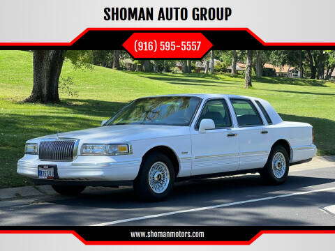 1997 Lincoln Town Car for sale at SHOMAN AUTO GROUP in Davis CA