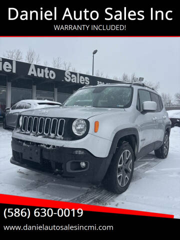 2017 Jeep Renegade for sale at Daniel Auto Sales Inc in Clinton Township MI