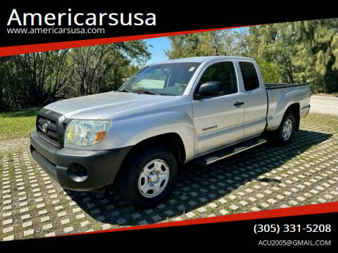 2007 Toyota Tacoma for sale at Americarsusa in Hollywood FL