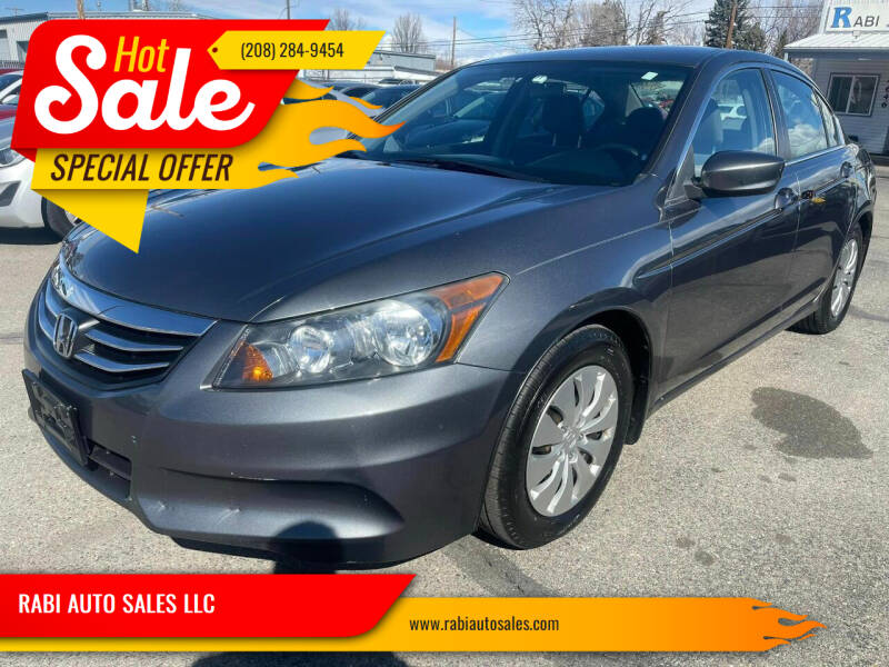 2011 Honda Accord for sale at RABI AUTO SALES LLC in Garden City ID