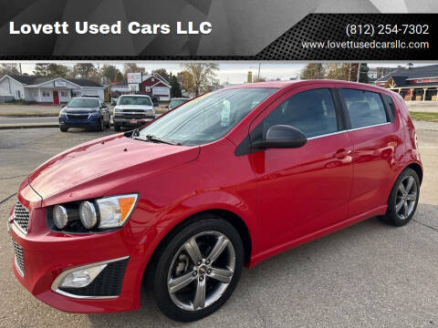 2013 Chevrolet Sonic RS Manual