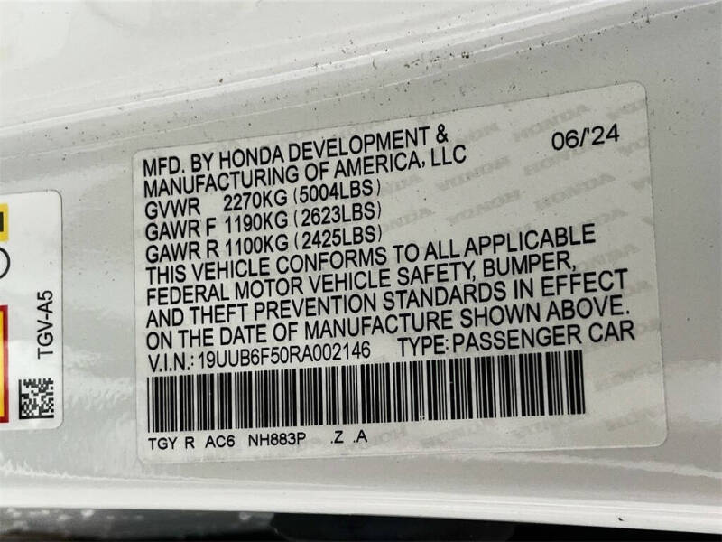 2024 Acura TLX SH-AWD w/A-SPEC