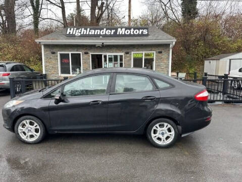 2014 Ford Fiesta for sale at Highlander Motors in Radford VA