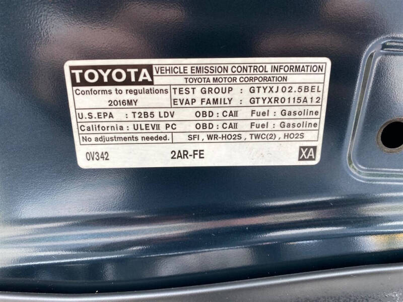 2016 Toyota Camry