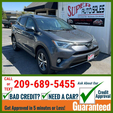 2018 Toyota RAV4 for sale at Super Auto Sales Modesto in Modesto, CA