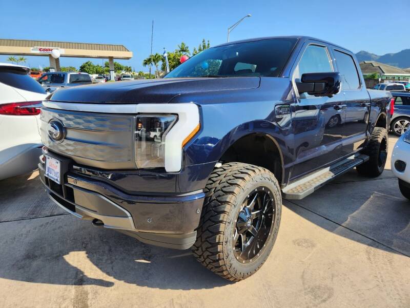2022 Ford F-150 Lightning for sale at Ohana Motors - Lifted Vehicles in Lihue HI