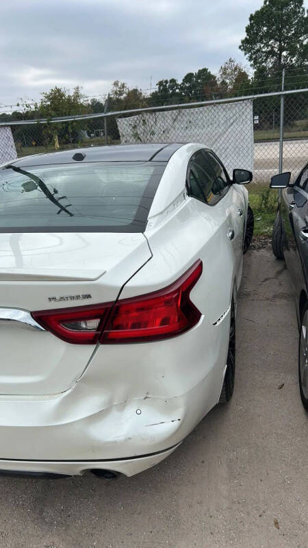 2017 Nissan Maxima Platinum